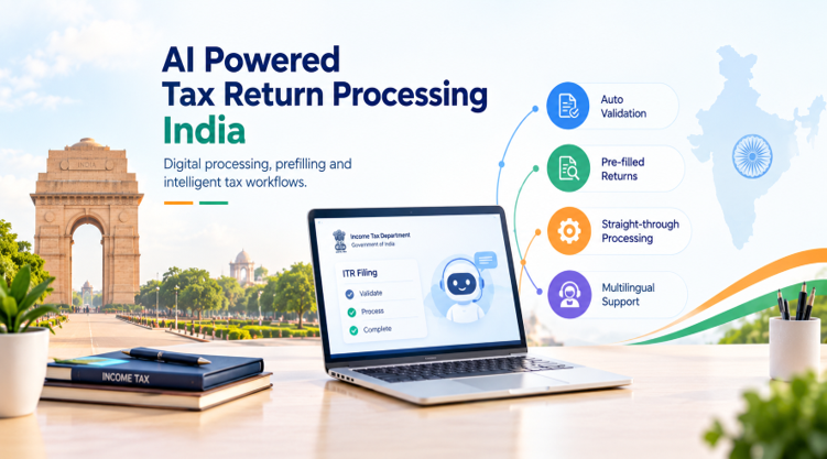 AI powered tax return processing India